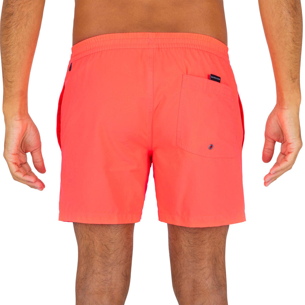 Men's short swim shorts QUILSILVER VOLLEY coral