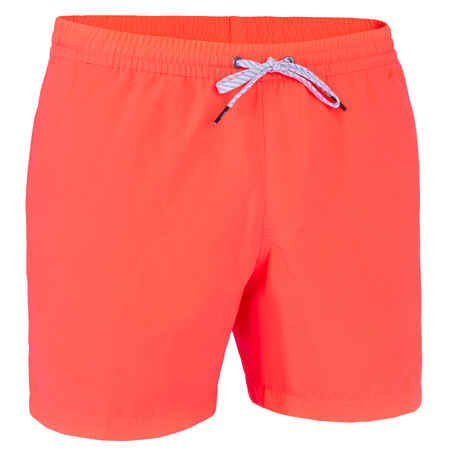 Men's short swim shorts QUILSILVER VOLLEY coral