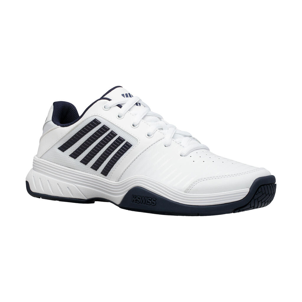 Tennisschuhe Court Express Sandplatz Herren weiss