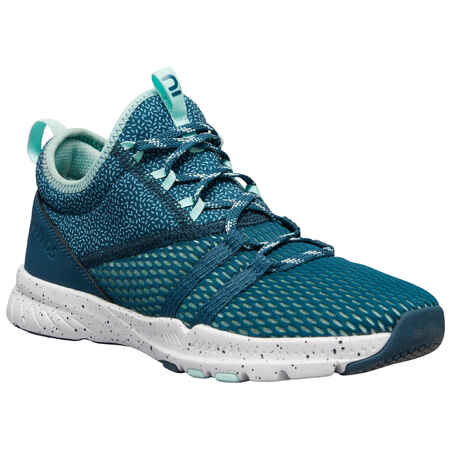 Chaussures de fitness 140 mid femme verte