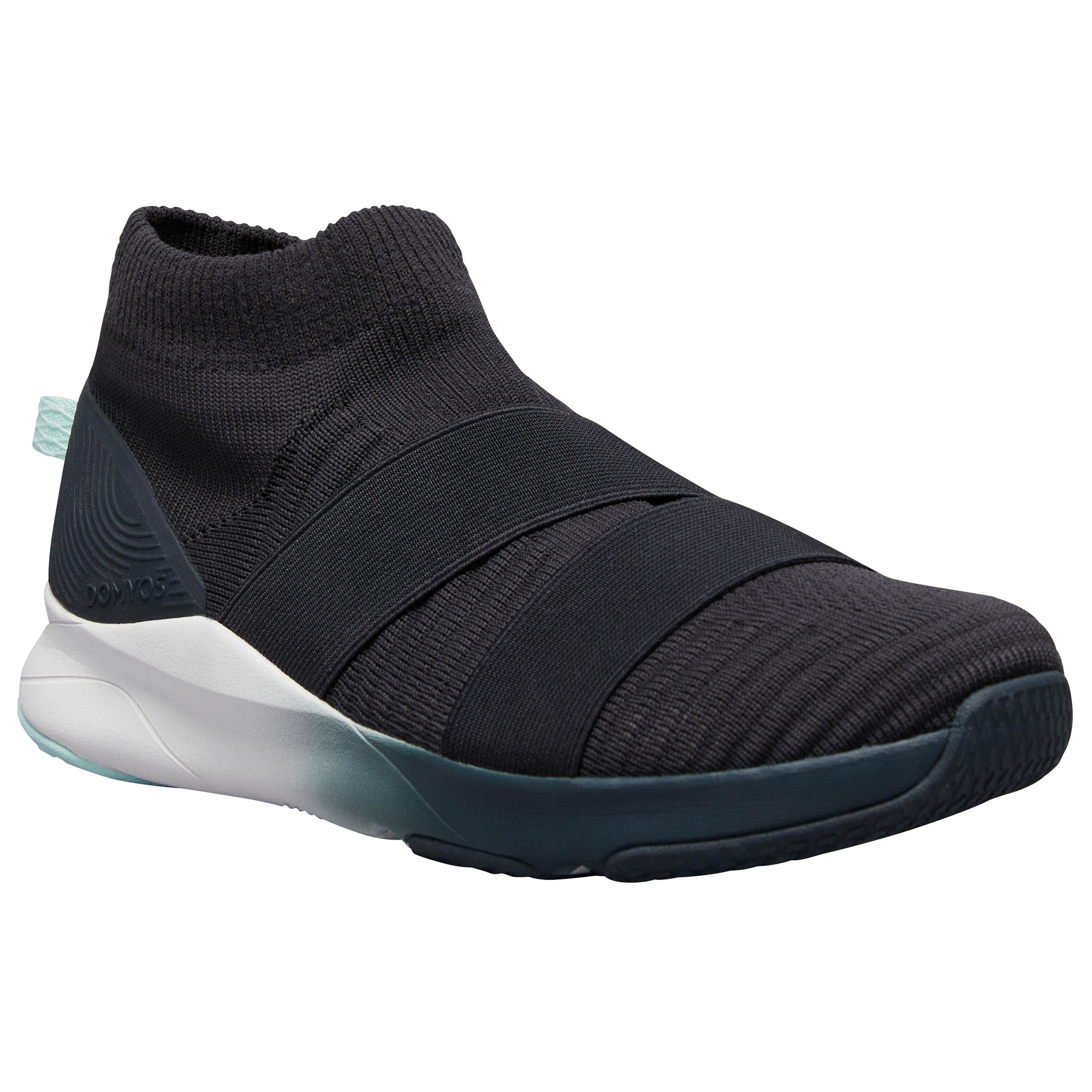 DOMYOS Slip-on Fitness Shoes 500 - Grey