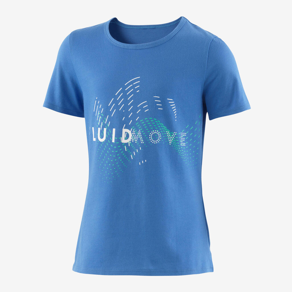 Kids' Basic T-Shirt - Dark Grey/Print