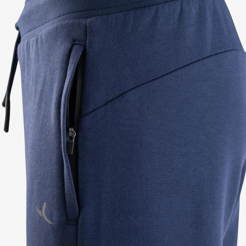 Pantalon de trening respirant 900 Educație fizică Albastru Copii