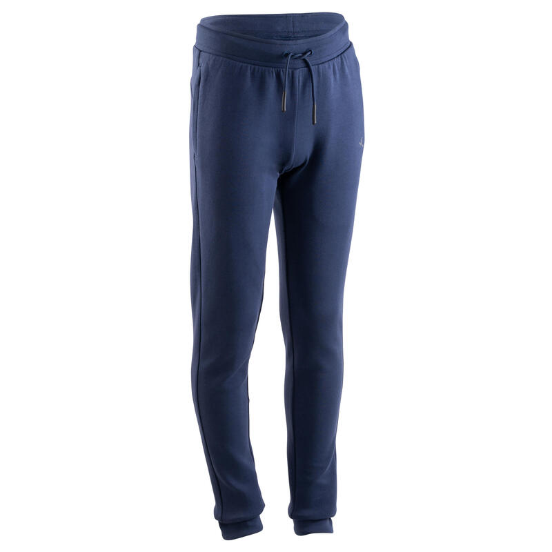 Pantalon de trening respirant 900 Educație fizică Albastru Copii