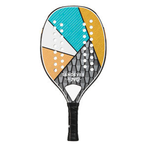 Pala Tenis Playa Sandever BTR 190 Adulto Negro/Azul/Blanco/Naranja