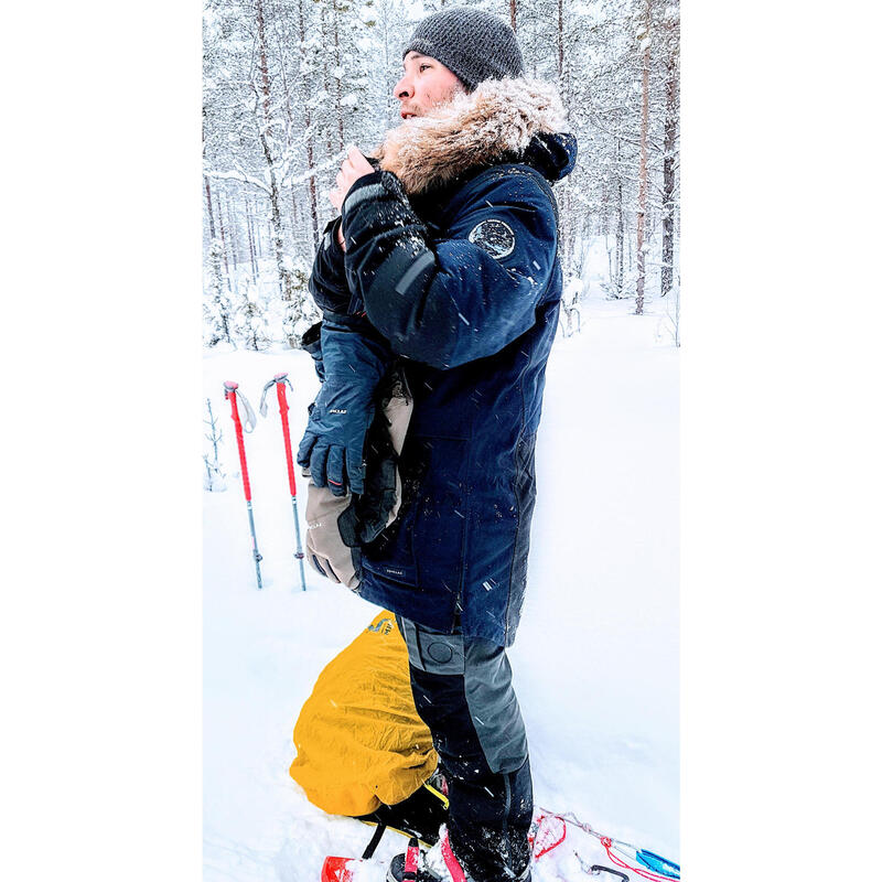 Handschoenen voor poolreizen volwassenen Arctic 900 2-in-1 -20°C