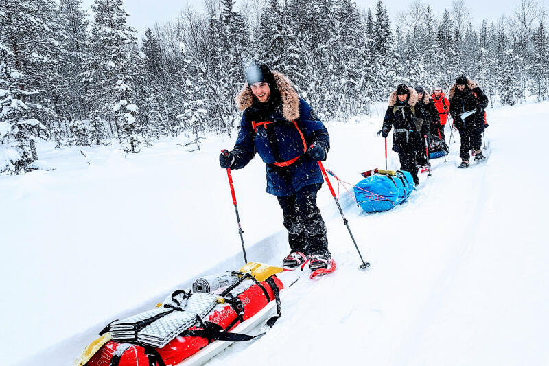 Kurtka parka trekkingowa unisex Forclaz Arctic 900 XWarm wodoodporna 