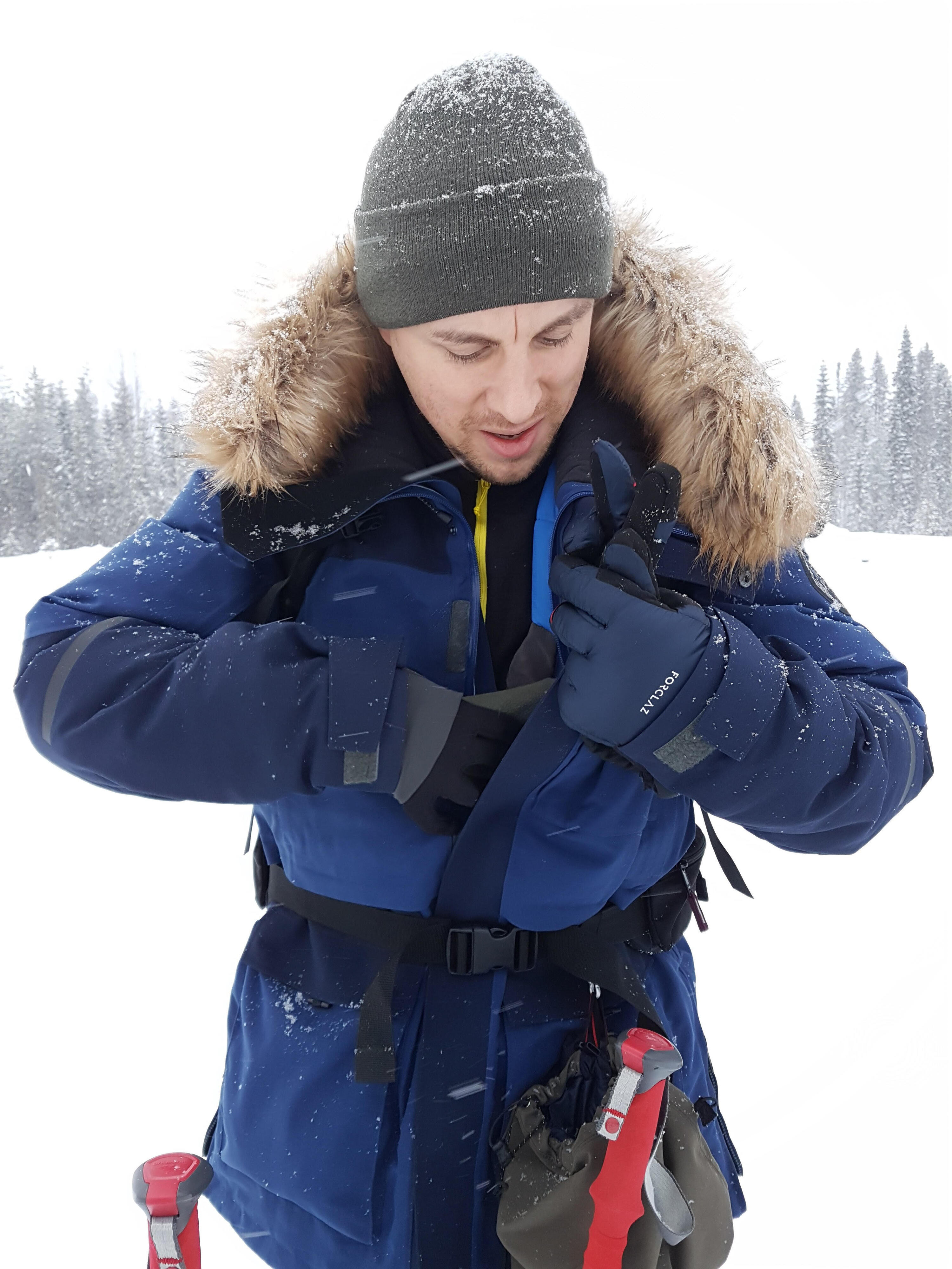 Adult 2-in-1 Exteme Cold Trekking Gloves Arctic 900 -20°C 2/20