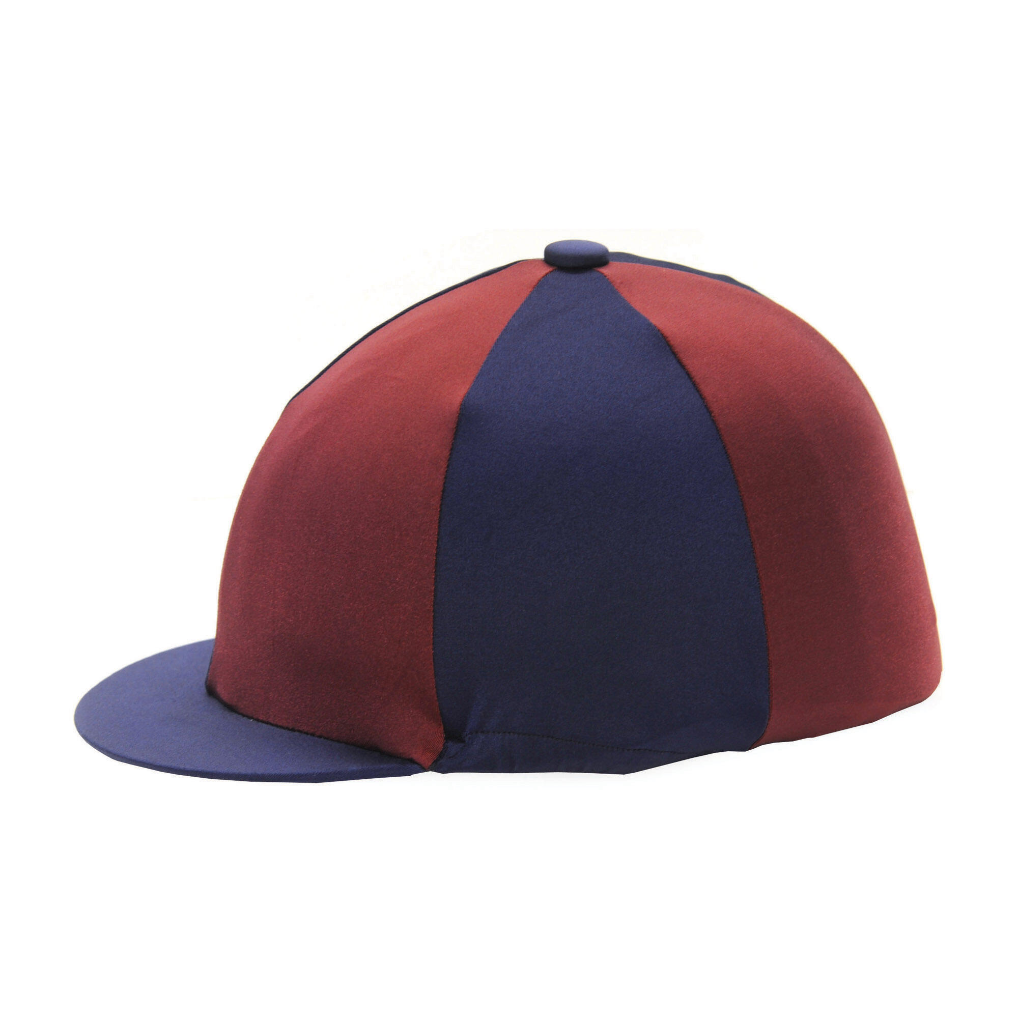 HY Hy Silk Hat Navy Burgundy