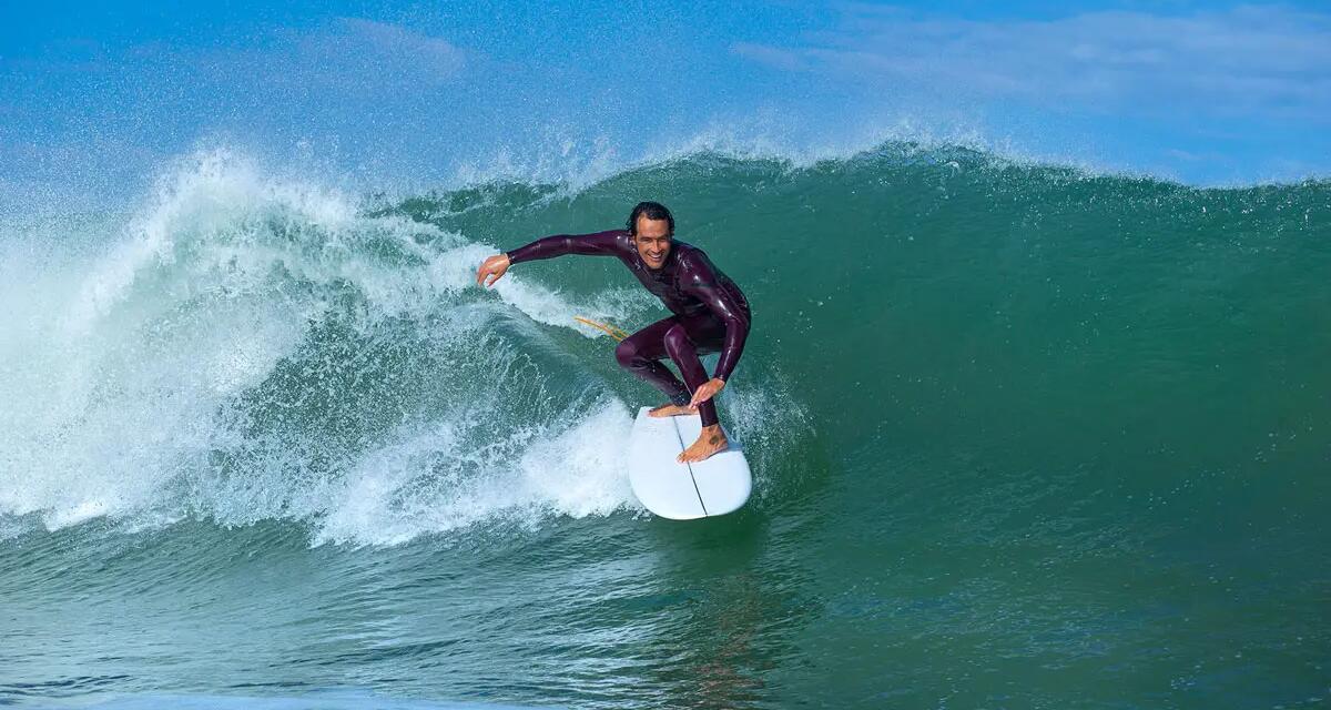 Surfer im Wasser