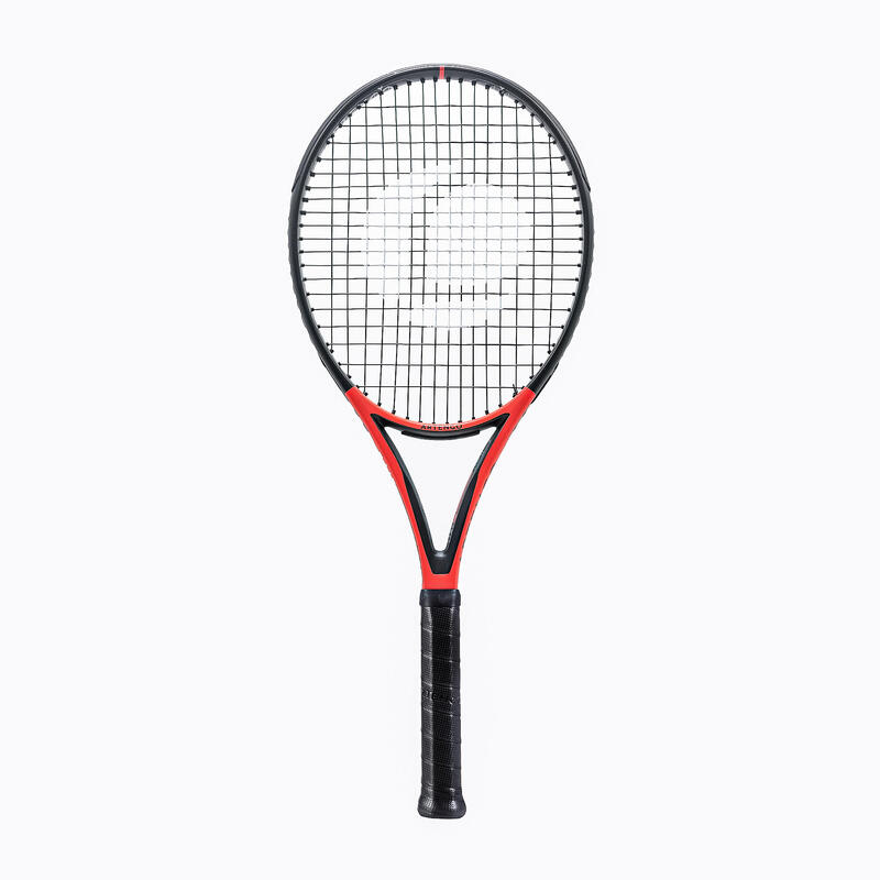Tennisracket voor volwassenen TR990 Power Pro rood zwart 300 g