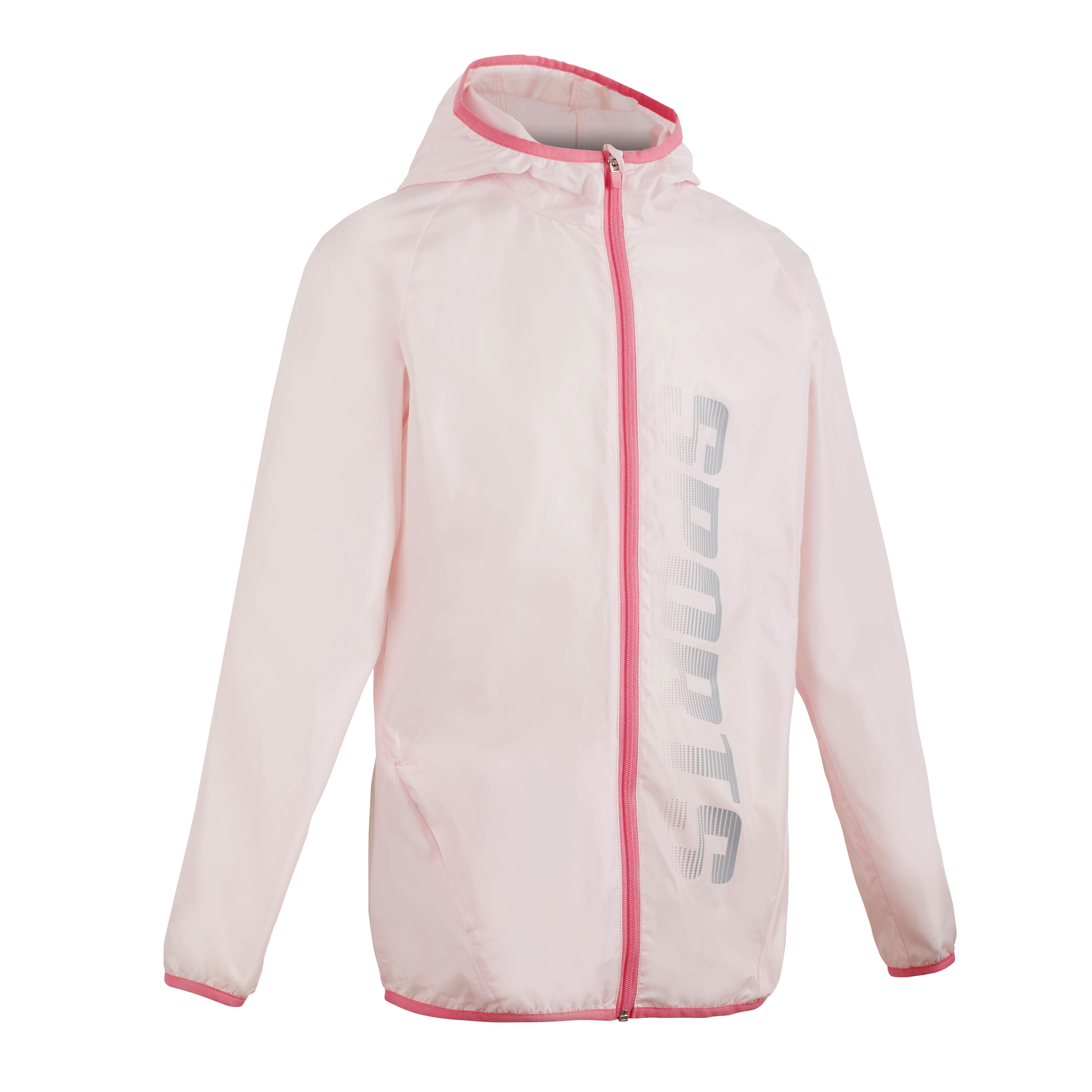 AT 100 Kids' Athletics Windbreaker - Limited Edition - Pink 3/4