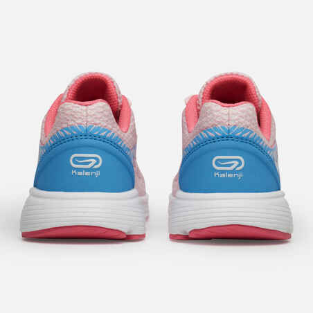 Kids' Running and Athletics Shoes AT Breath - pink and blue
