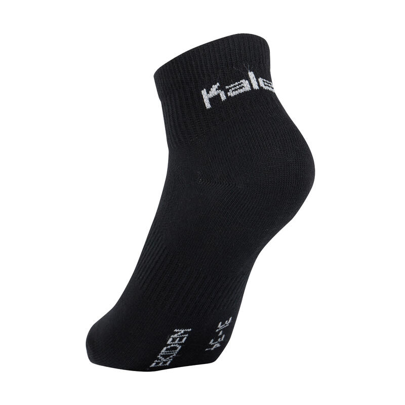 Kids' Athletics Socks 3-Pack - black, white and light grey