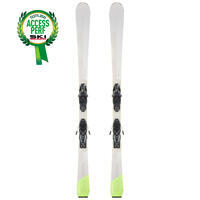SKI DE PISTE FEMME AVEC FIXATION / BOOST 900 BLANC