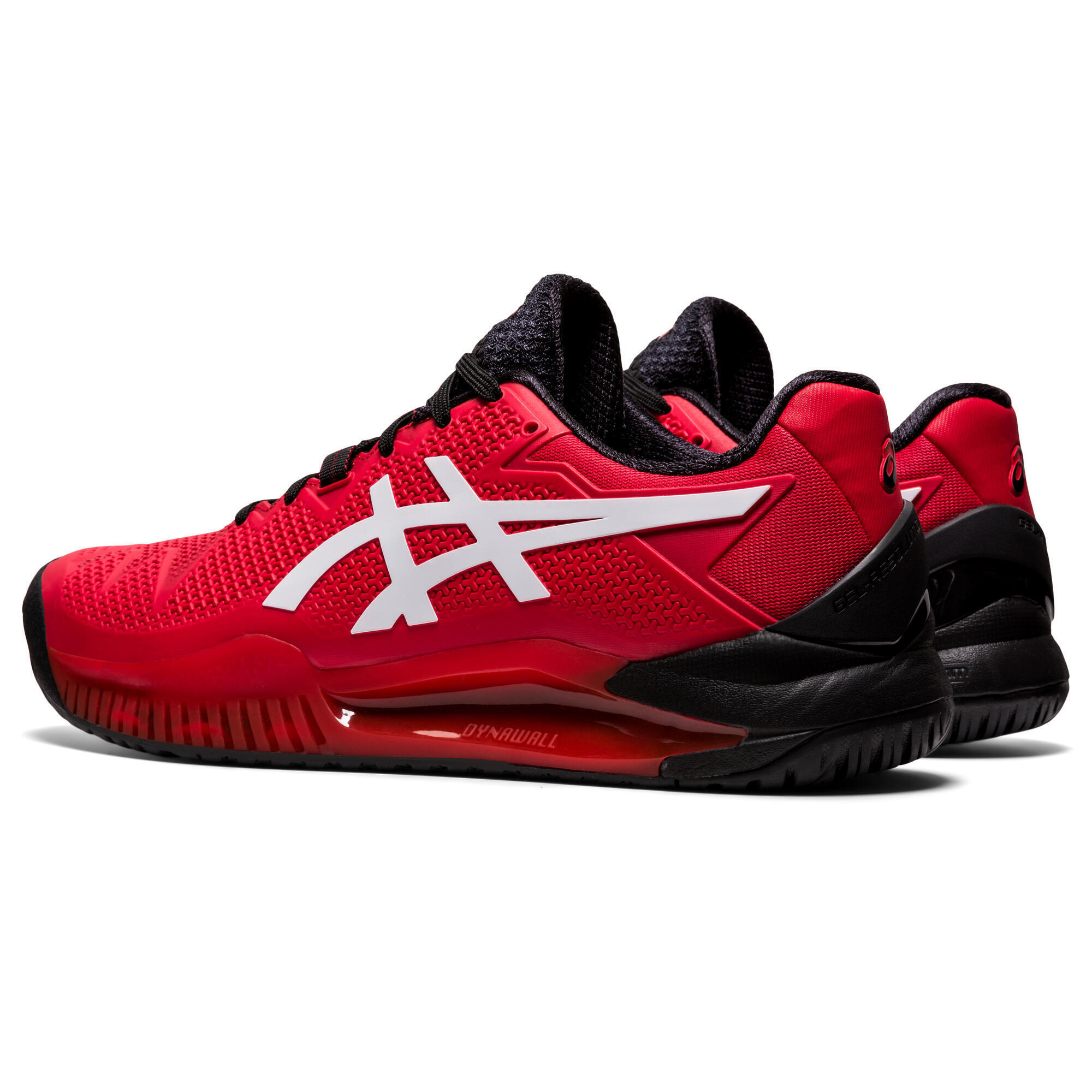 Men's Multi-Court Tennis Shoes Gel Resolution 8 - Red ASICS - Decathlon