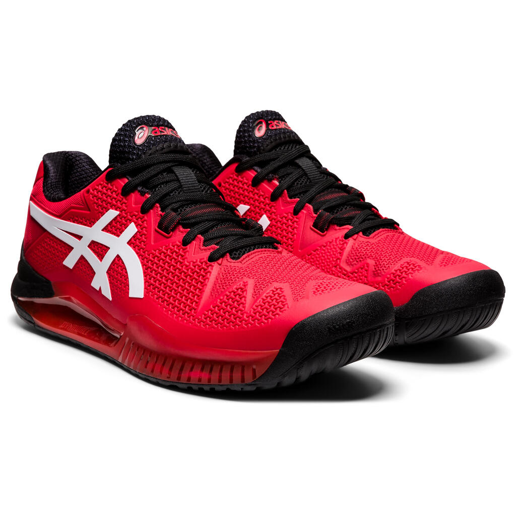 Men's Multi-Court Tennis Shoes Gel Resolution 8 - Red