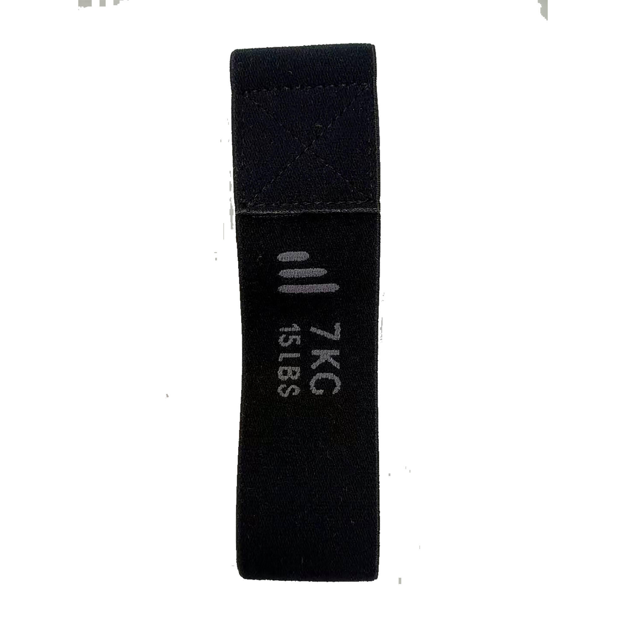 Fitness 7 kg Fabric Mini Resistance Band - Black 5/5