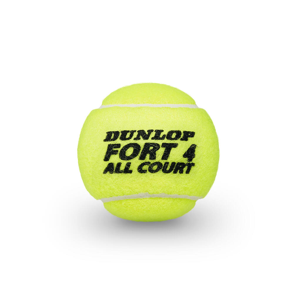 Tenisové loptičky Fort All Court dvojbalenie po 4 ks žlté