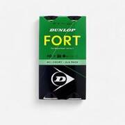 Pelota de tenis Dunlop Fort All Court x4 bipack control