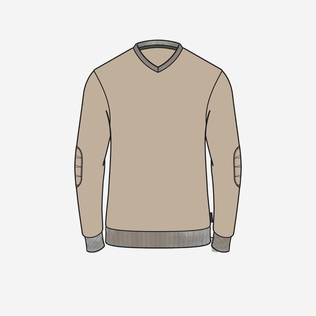 Pullover Herren V-Kragen Wandern - NH150