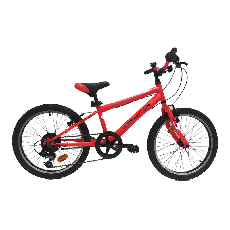 Bicicleta De Niños 20 pulgadas atractor prestige rojo 69 años wst btt sniper montaña