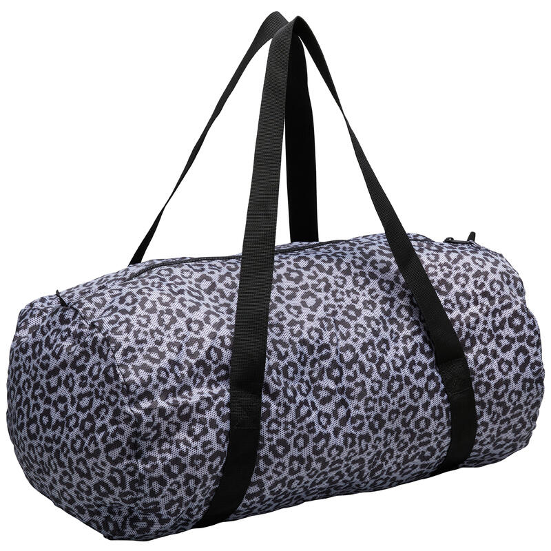 Sac de fitness imprimé léopard pliable 30L, à associer avec la chaussure 120