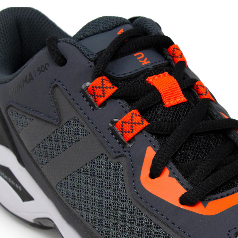 Padelschoenen voor heren PS 500 grijs zwart