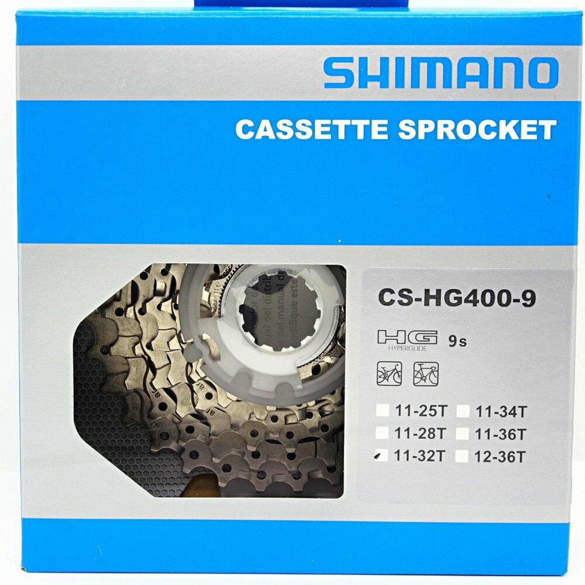 CS-HG400 9-Speed 11x32 Cassette Alivio 2/2