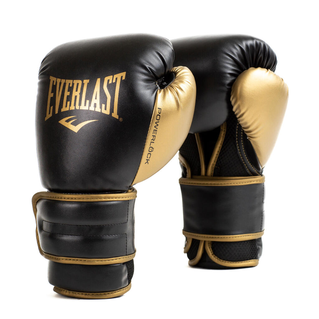 EVERLAST Boxhandschuhe Powerlock 2024 - schwarz/gold 