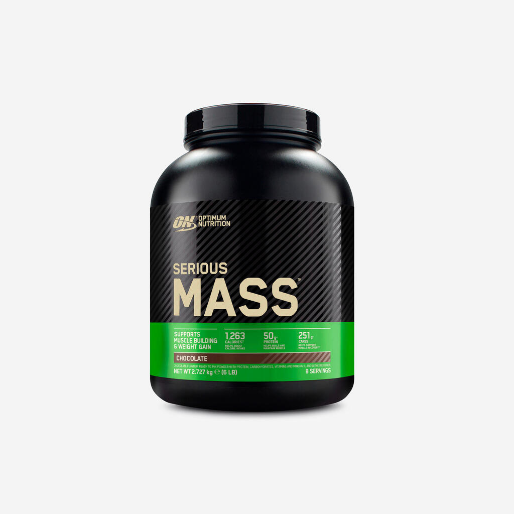 Muskuļu masas palielinātājs (geineris) “Serious Mass”, 2,7 kg, ar šok. garšu