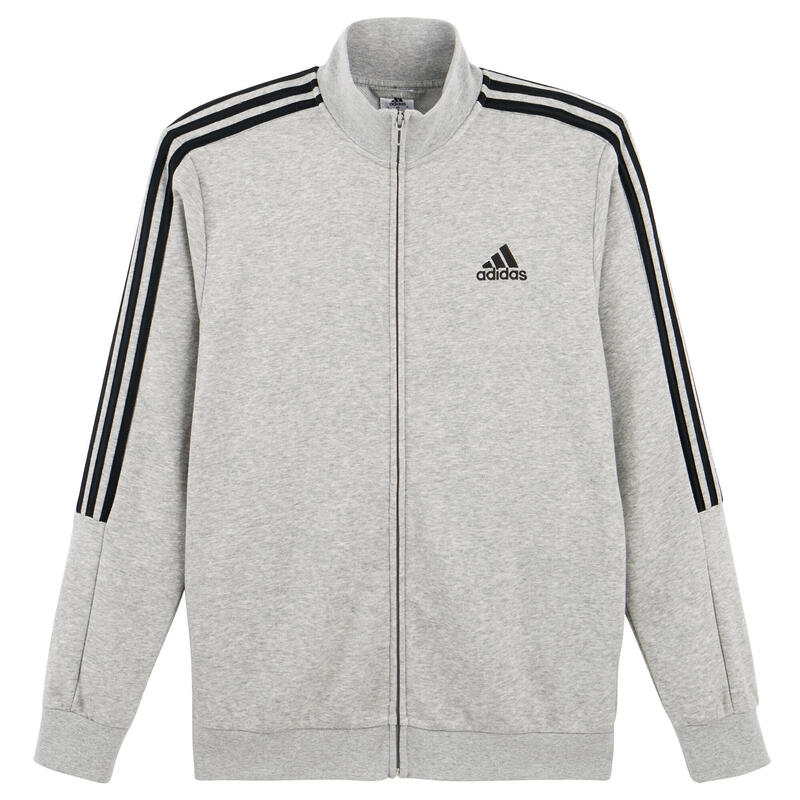 Adidas Trainingsanzug Herren Baumwolle - Aeroready graumeliert