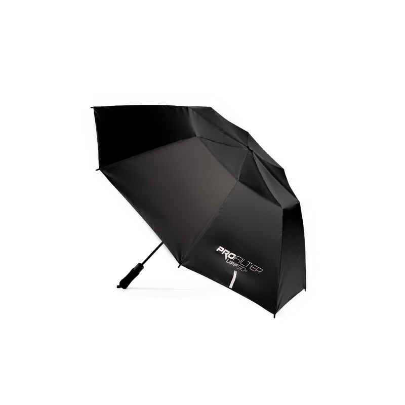 Parapluie 125 cm anti-UV UPF50+, Profilter noir