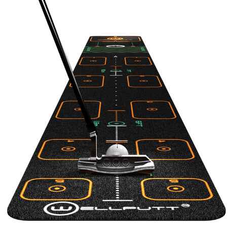 GOLF PUTTING MAT 3M - WELLPUTT FIRST