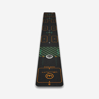 Golf putting mat first 3 m