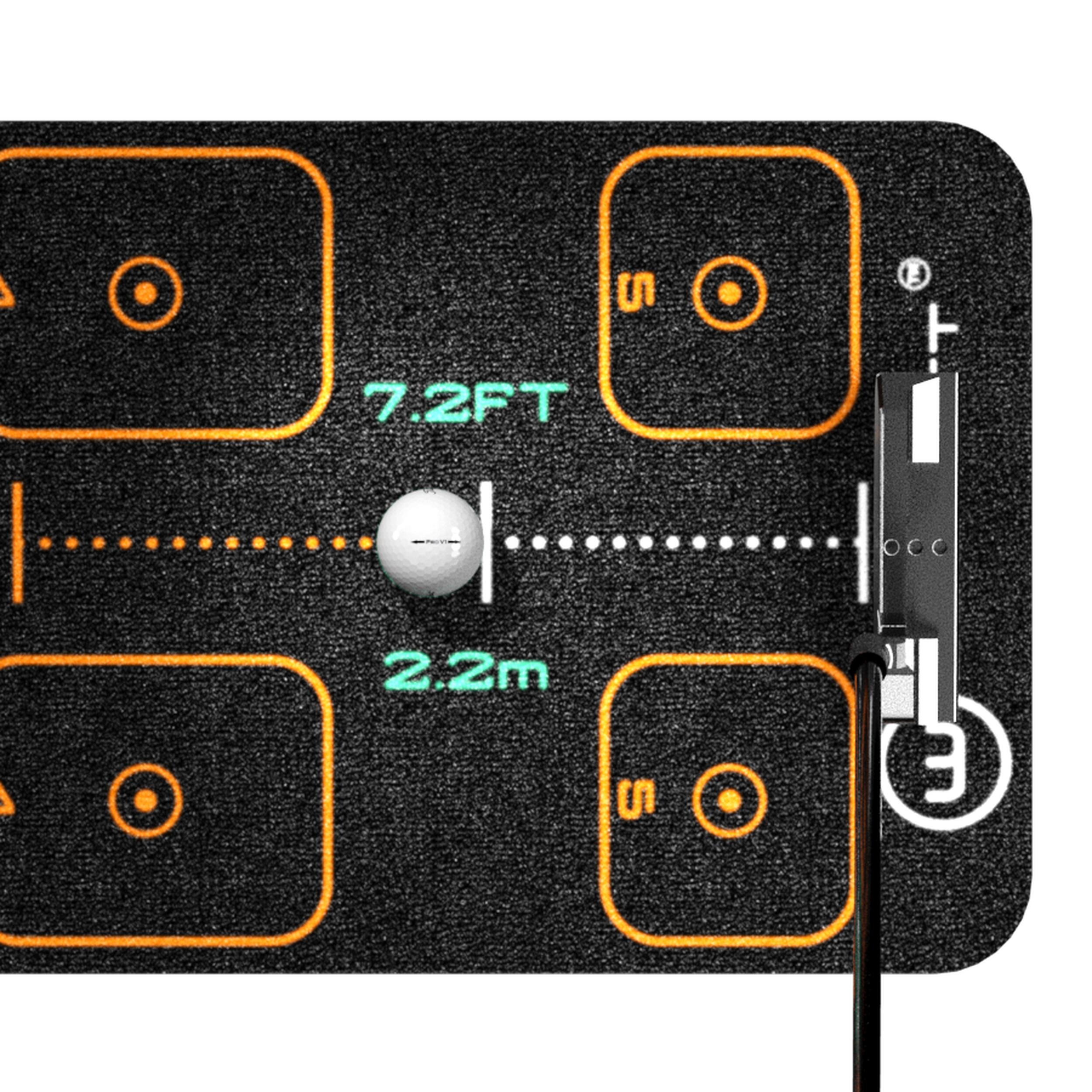 GOLF PUTTING MAT 3M - WELLPUTT FIRST 3/8