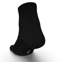 RUNNING MID SOCKS RUN500 2-PACK BLACK