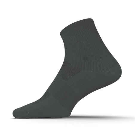 RUN500 Running Mid-Calf Socks - X2 Khaki
