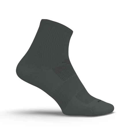 RUN500 Running Mid-Calf Socks - X2 Khaki