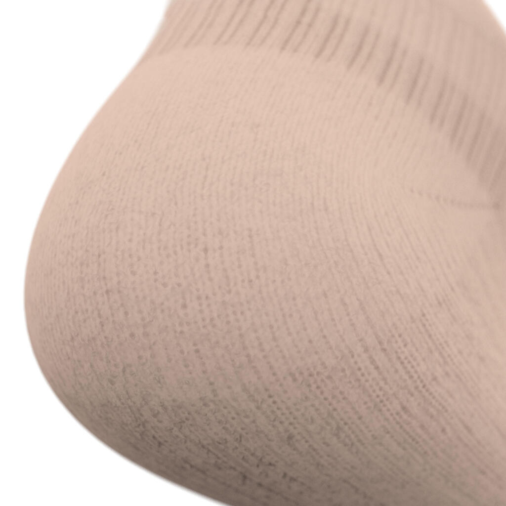 CHAUSSETTES DE RUNNING INVISIBLES RUN500 X2 ROSES