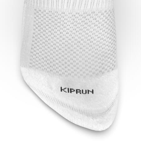 CHAUSSETTES DE RUNNING INVISIBLES RUN500 X2 BLANCHES ECO-CONCUES