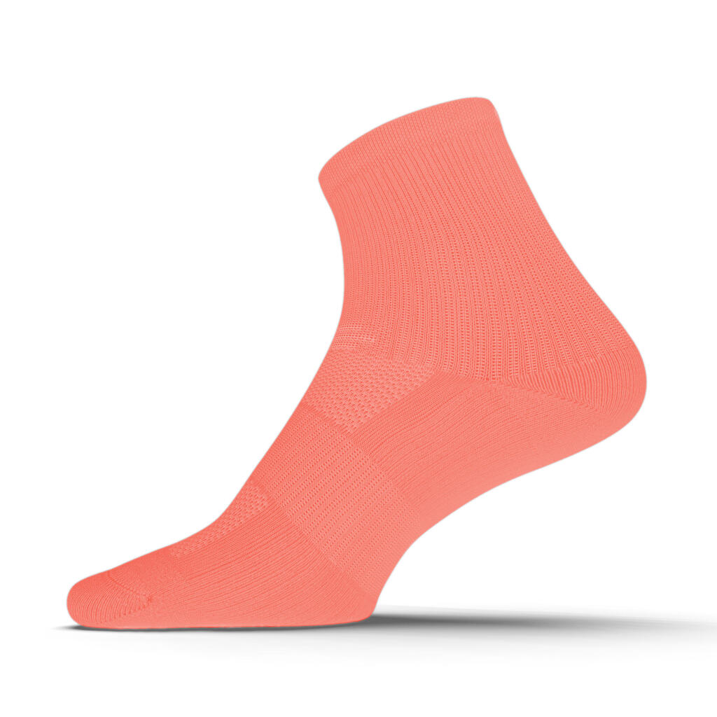 Laufsocken Mid 2er-Pack - Run 500 weiss