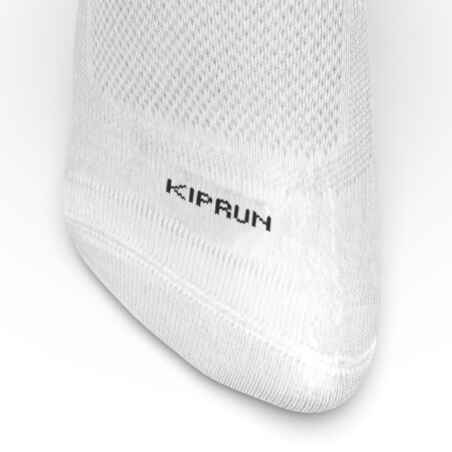 Bėgimo kojinės „Run 100“, 3 poros, baltos