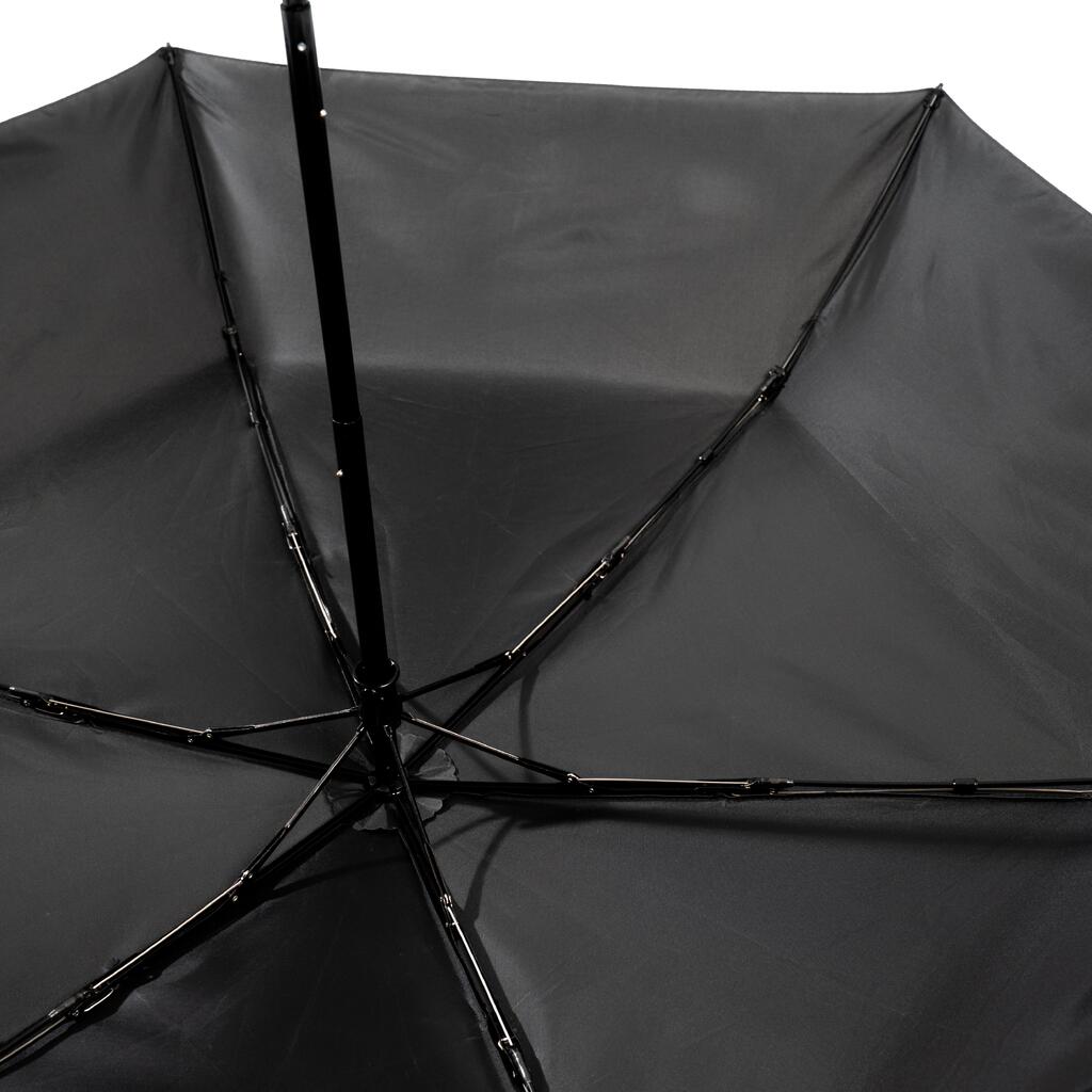 Sombrilla de golf  Inesis pequeña compacta con proteccion UV negro