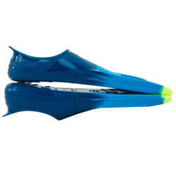 SILIFINS 500 SHORT SWIMMING FINS - 3 COLOURS NAVY BLUE/ BLUE/YELLOW