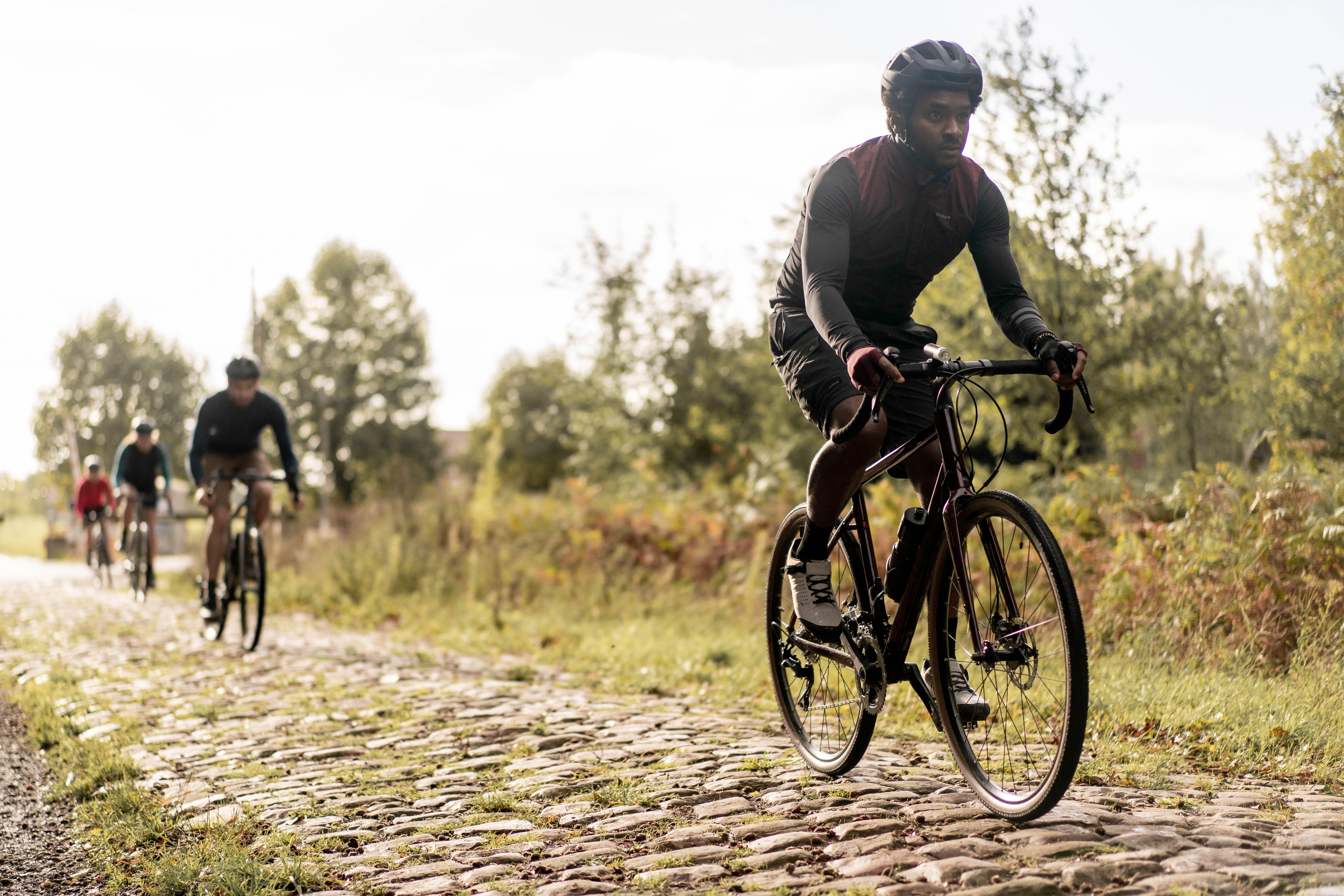 Vélo de gravelle Subcompact Shimano105 homme – GRVL 520 - TRIBAN