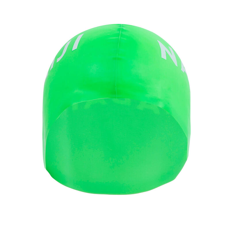 Silicone swim cap BLACK NABAIJI Decathlon