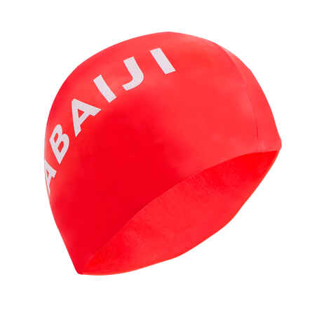 Silicone Swim Cap - Red