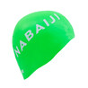 Swimming Cap Silicone Nabaiji Logo Green