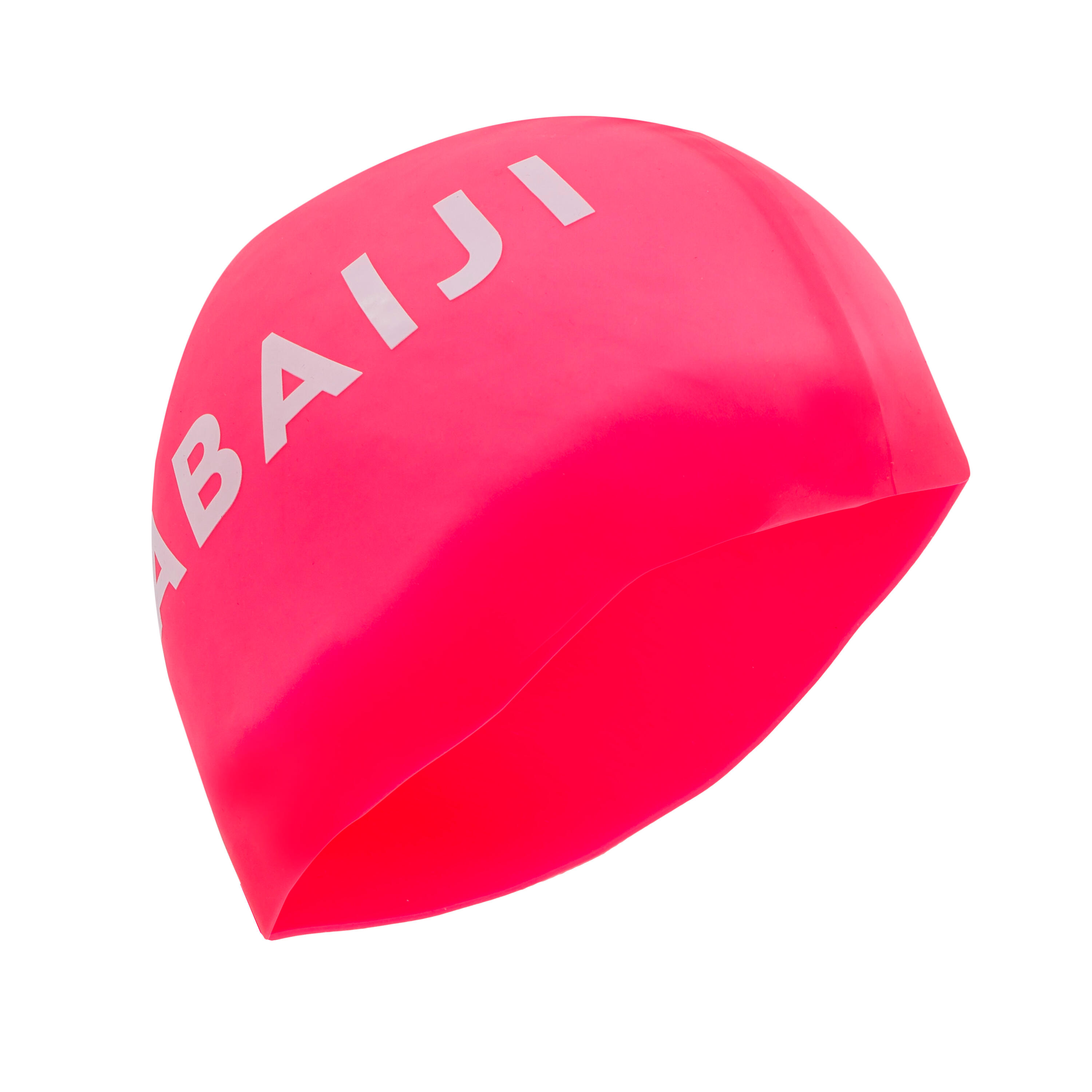 Adult Swimming Cap Silicone 56-60 Cm Secure Fit & Lightweight Pink